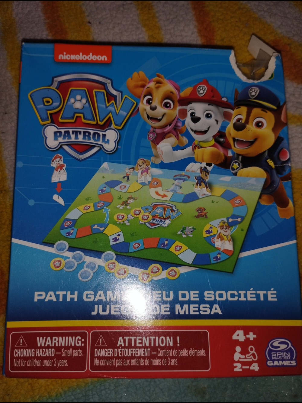 Paw Patrol Path Game - Board Game